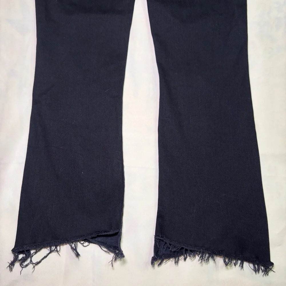 MOTHER- The Insider Crop Two Step Ankle Fray Not Guilty Size 27 Jeans